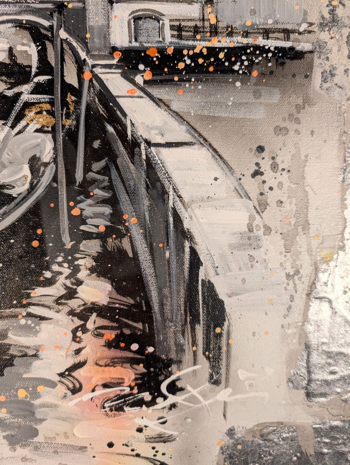 🌟秋休みSALE🌟ネイトジョルジオ作 オリジナル原画【ベネチアン シーン