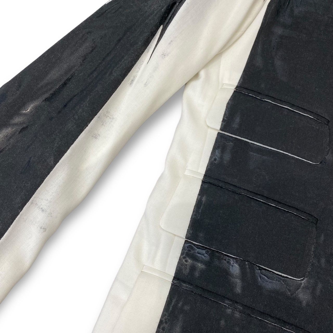 kudos BLACK IS MINDSET JACKET WHITE - メルカリ 