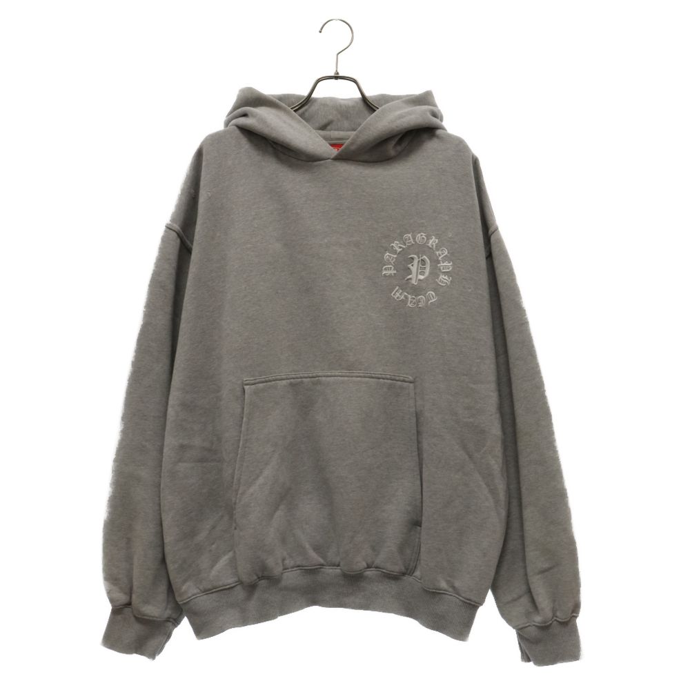 Paragraph (パラグラフ) BACK SMILE HOODIE バックスマイルフーディ プルオーバーパーカー スウェット グレー