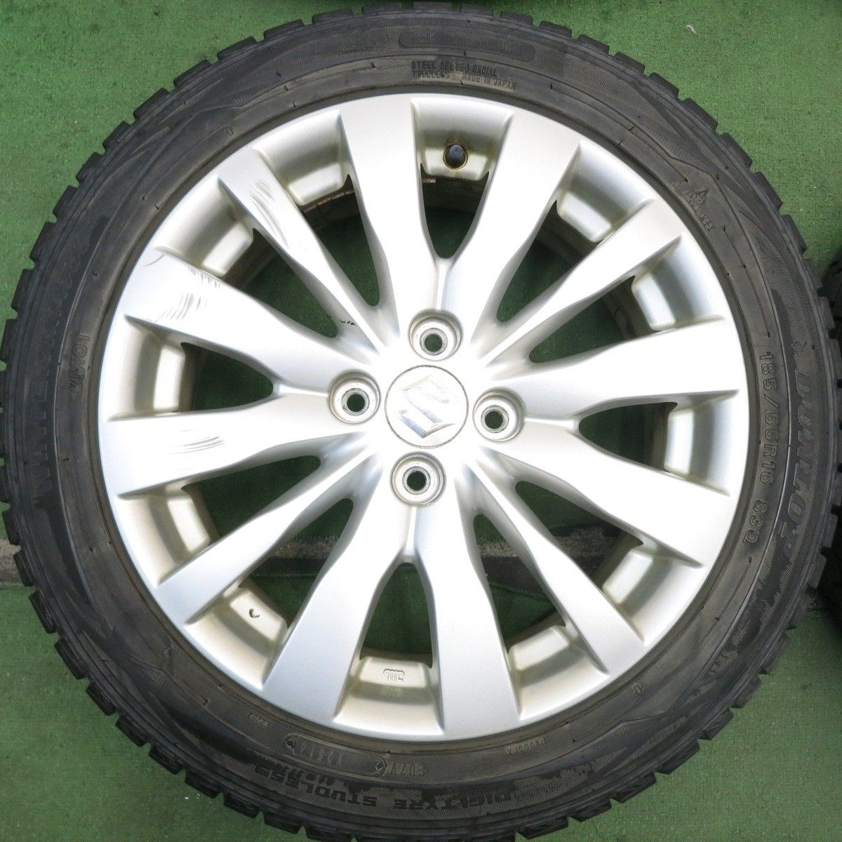 4本価格☆スズキ スイフト 純正 185/55R16 スタッドレス ダンロップ