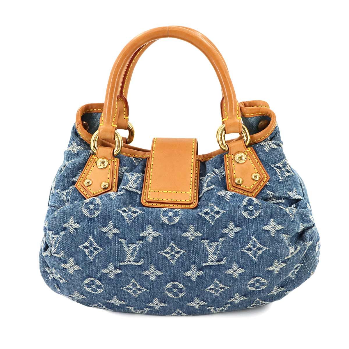 ルイ ヴィトン LOUIS VUITTON モノグラム デニム プリーティ