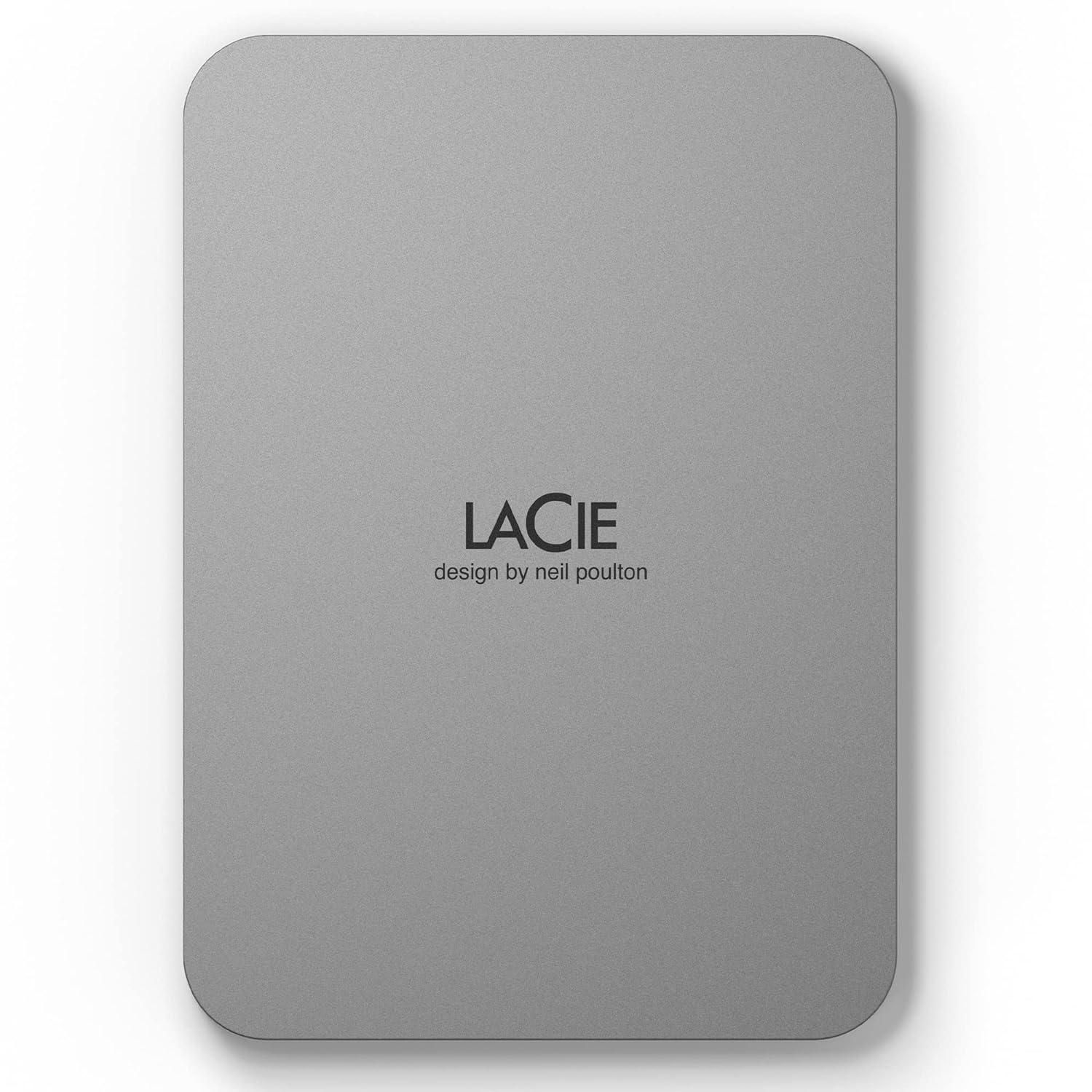 【新品・2営業日で発送】LaCie Mobile Drive 2022(Silver) 1TB(STLP1000400)