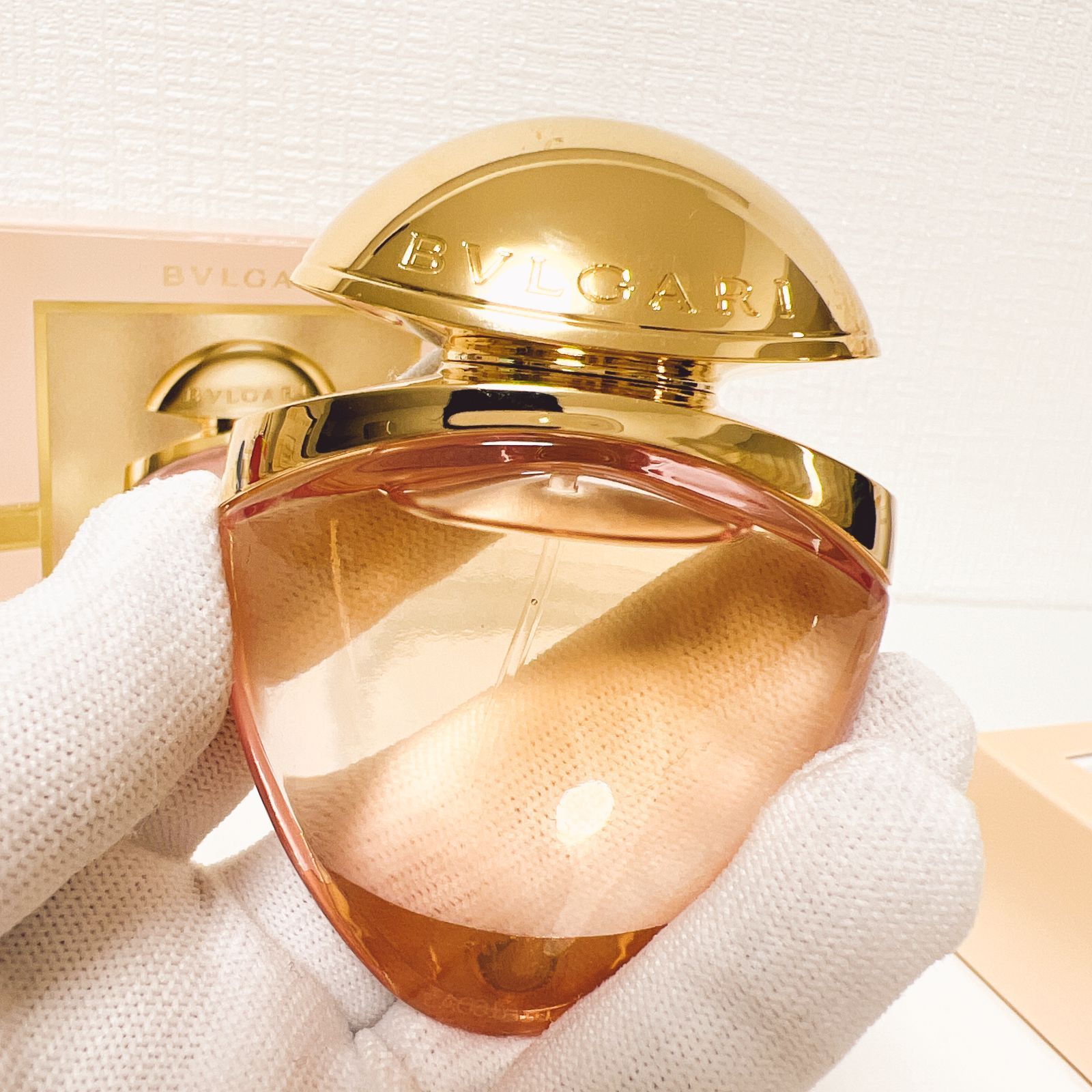 BVLGARI 香水 ローズエッシェンシャル 名入れ】ブルガリ ローズエッセンシャル 女性用香水 記念日、誕生日の