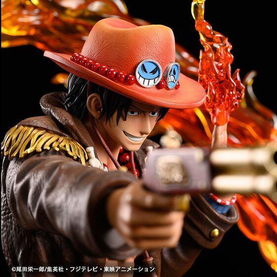 【新品】1/4 フィギュア　ワンピース　ログコレクション　エース ONE PIECE』 ワンピース ログコレクション 大型スタチュー