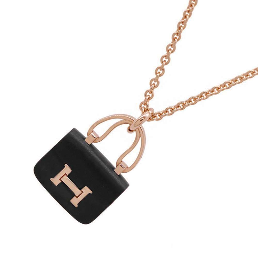 HERMES  ネックレス　ペンダント　フュージョン　アミュレット 楽天市場】エルメス ネックレス アミュレット マロキニエ GM