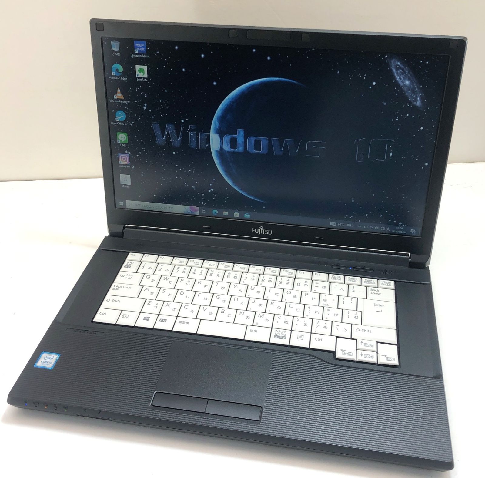 大画面 DVD搭載 富士通 LIFEBOOK A577/S SSD Office