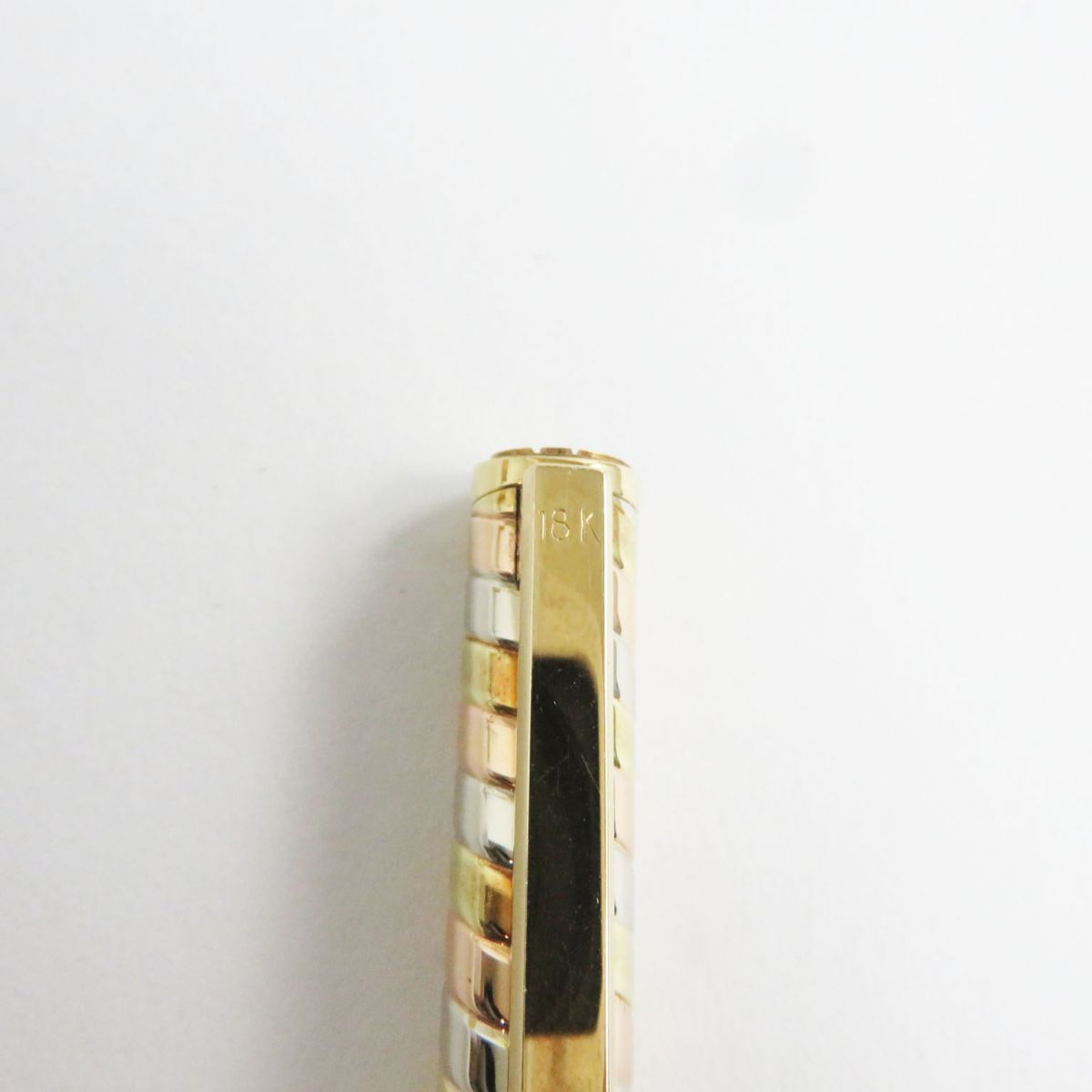  ダンヒル K 18 トリコ ツイスト式 ボールペン ホワイトゴールド イエローゴールド ピンクゴールド 筆記 済 総重量32 6 g カートリッジ 筆ペン 万年毛筆