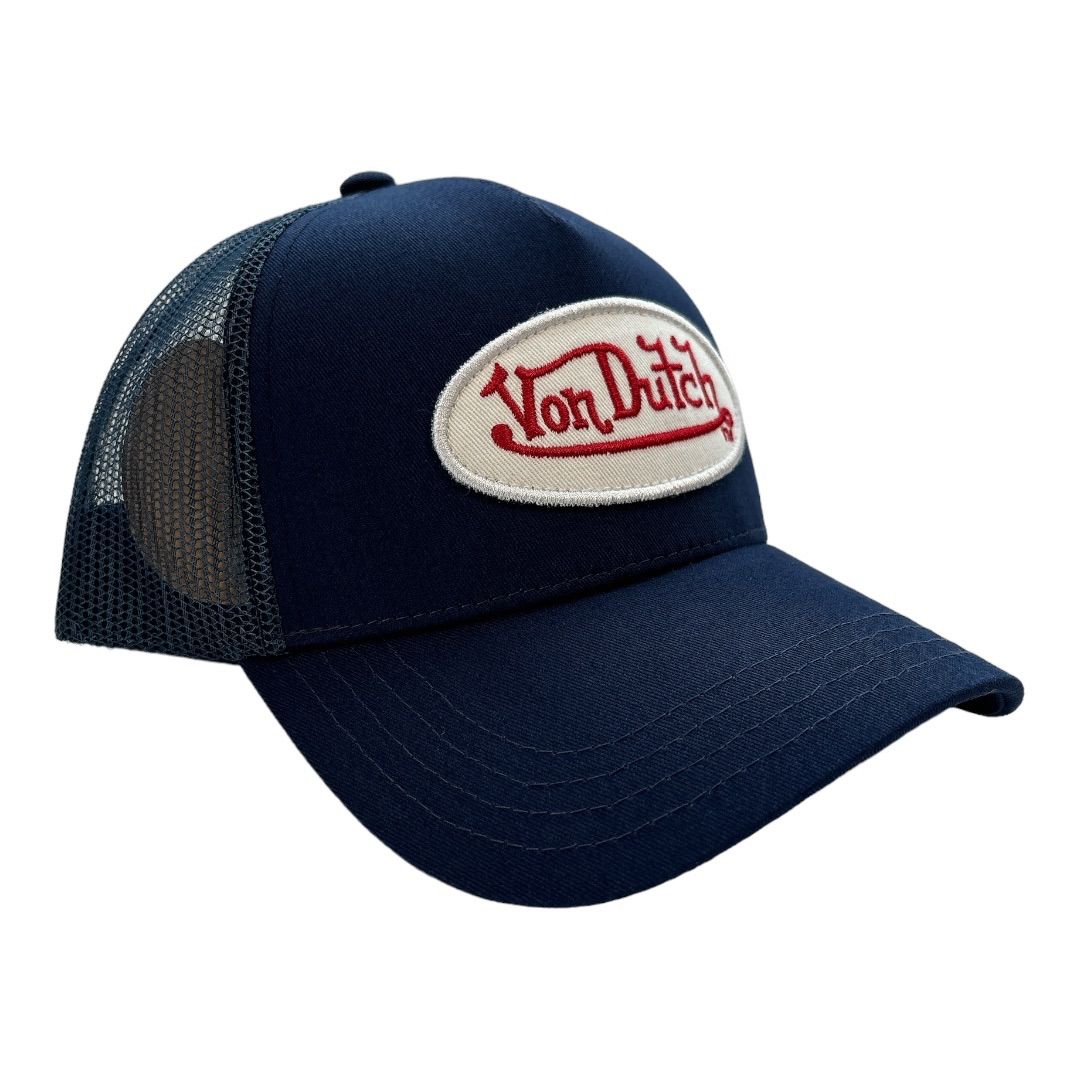 新品 Von Dutch メッシュキャップ ネイビー ボンダッチ メッシュCAP 帽子 Y2Kファッション 韓国ファッション - メルカリ