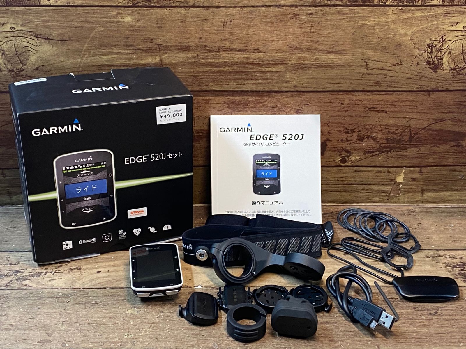 GARMIN EDGE520j 本体 ナビ機能あり GARMIN EDGE520j 本体 ナビ機能