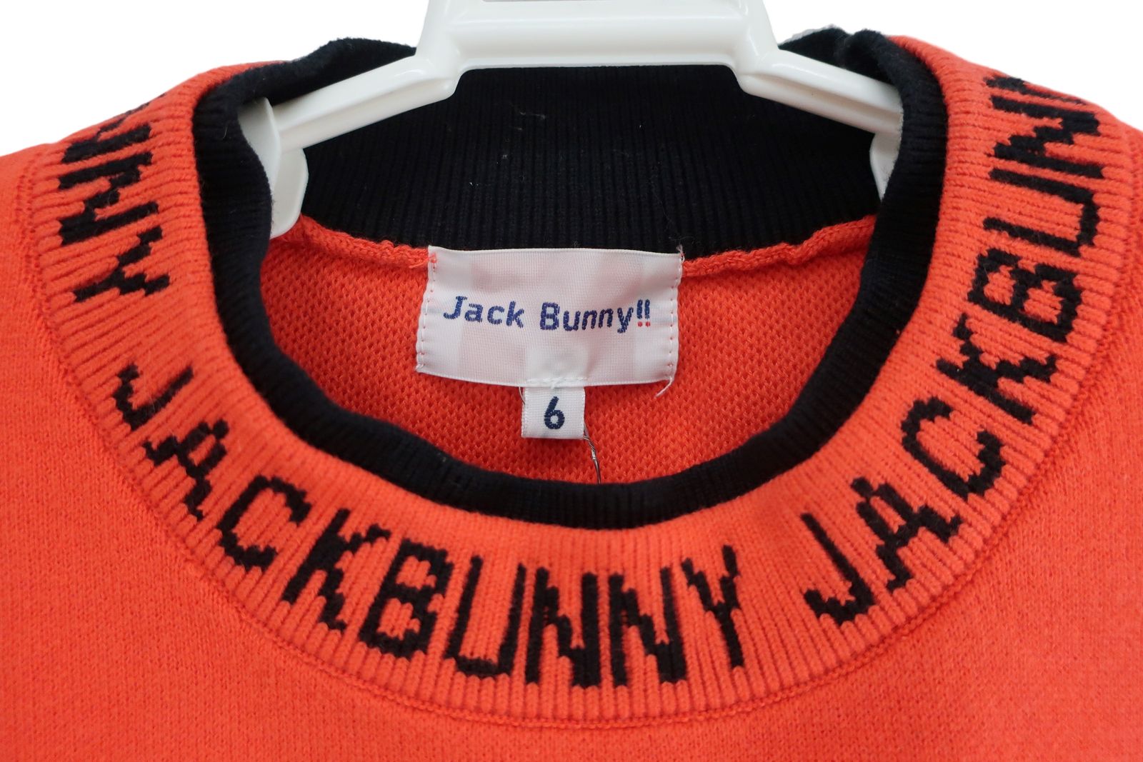 美品】Jack Bunny(ジャックバニー) セーター オレンジ メンズ 6