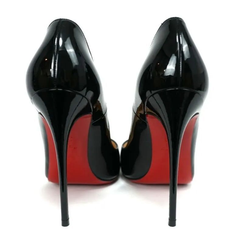 CHRISTIAN LOUBOUTIN クリスチャンルブタン So Kate120 patent leather pumps パテントレザー ピンヒール  パンプス ブラック 36.5サイズ(約23.5cm) - メルカリ