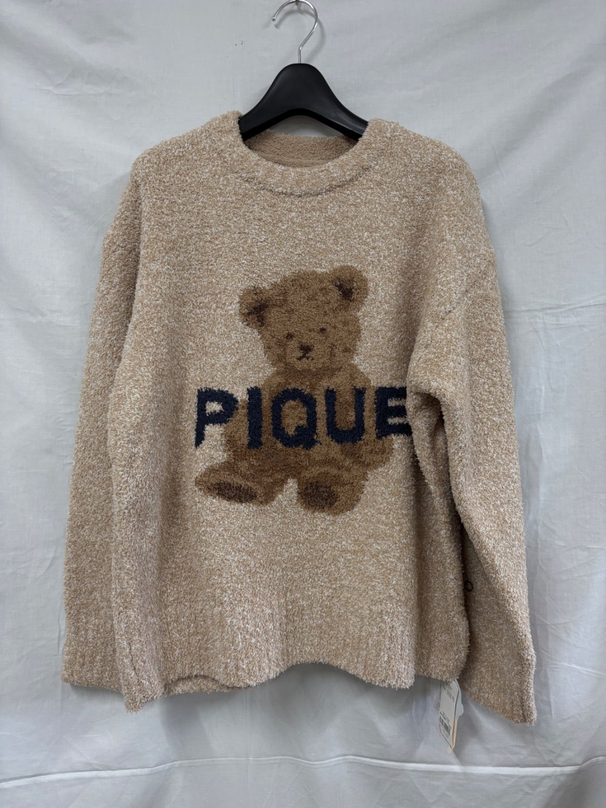 gelato pique パウダーメランジベアジャガードプルオーバー-ロングパンツSET