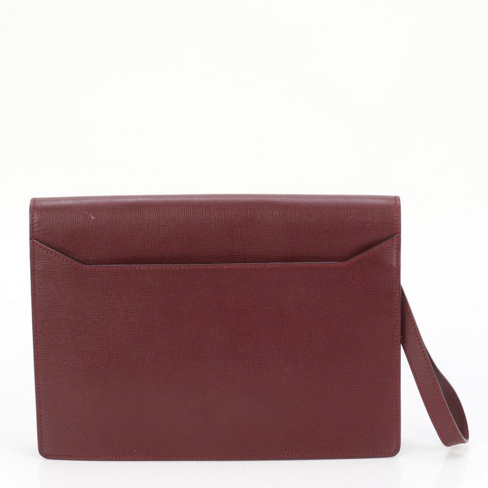 極美品 カルティエ パシャ ゴールド 金具 レザー セカンドバッグ