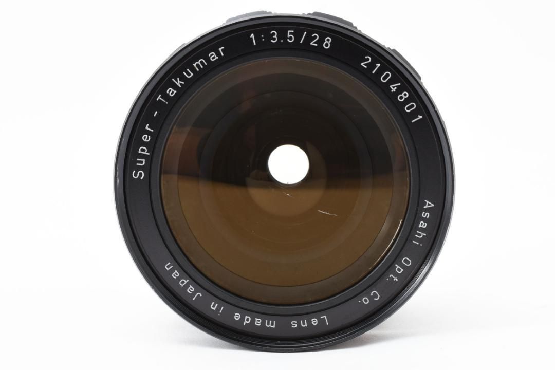◎前期型◎ Super Takumar 28mm F3.5 F0162 ◎前期型◎ Super Takumar 28mm F3.5 F0162 - メルカリ