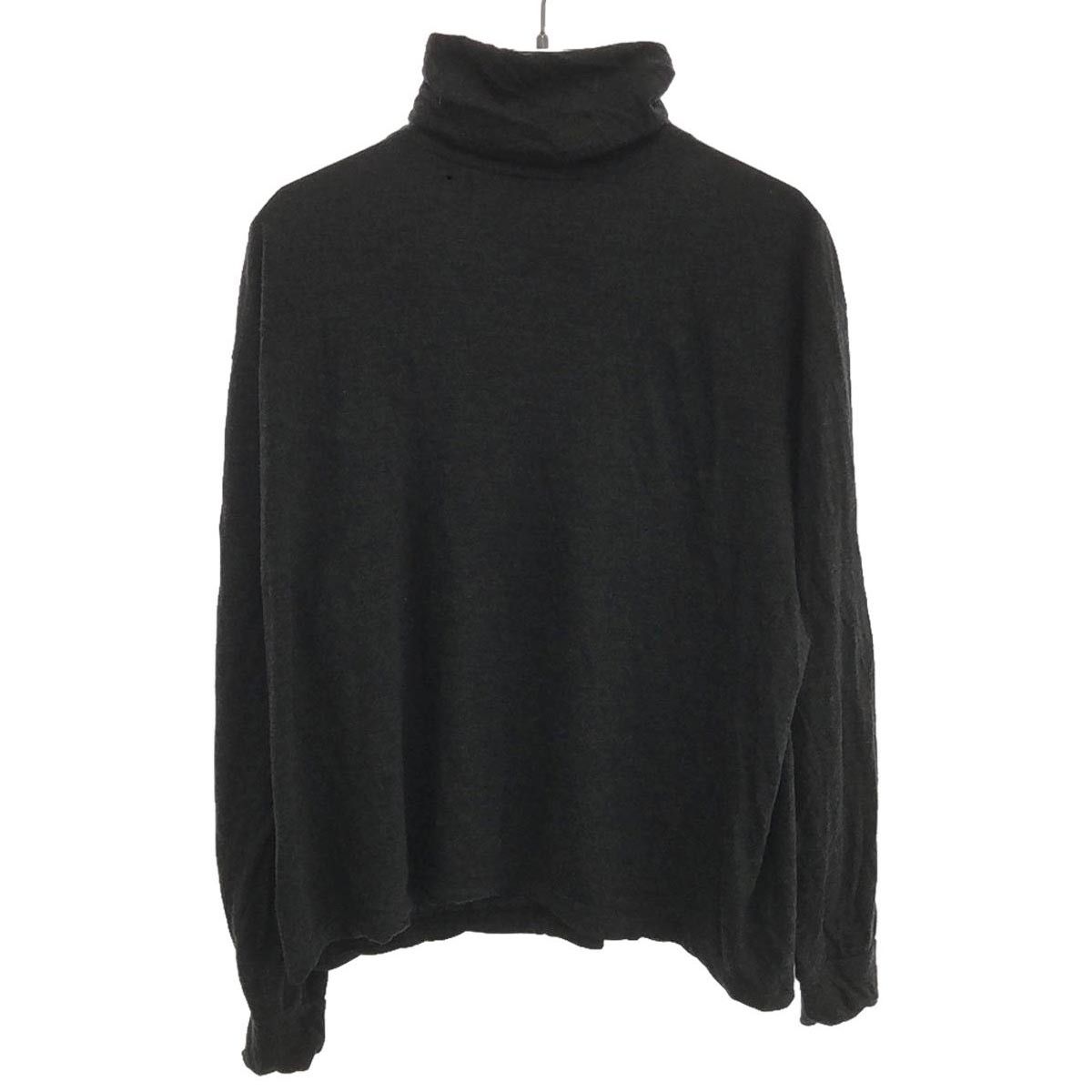 COMOLI コモリ 19AW ウール天竺長袖タートルネックニットセーター Q03 