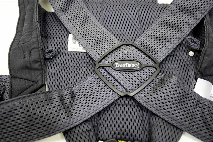 ベビーキャリア MINI AIR アンスラサイト ベビービョルン 抱っこ専用 新生児OK 快適フルメッシュ クリーニング済み A18C028