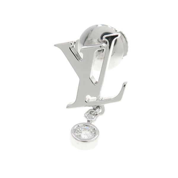 ルイヴィトン イディールブロッサムダイヤピアス/シングル 【無料  