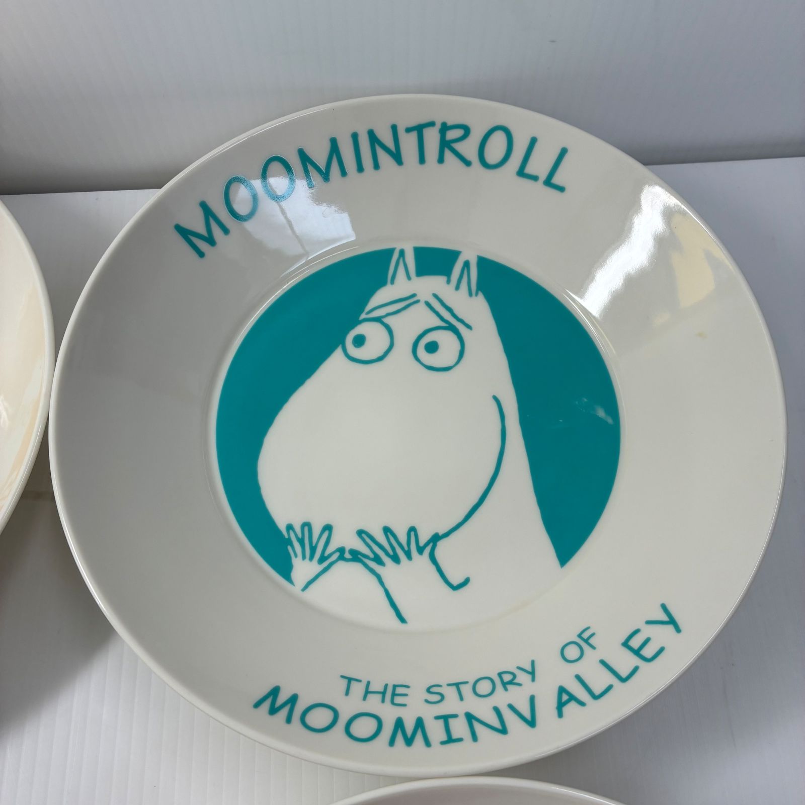 ムーミン　サラダボール　4枚セット　パスタカレー皿　6枚セット　可愛い（H68） ムーミン サラダボール 4枚セット パスタカレー皿 6枚セット 可愛い