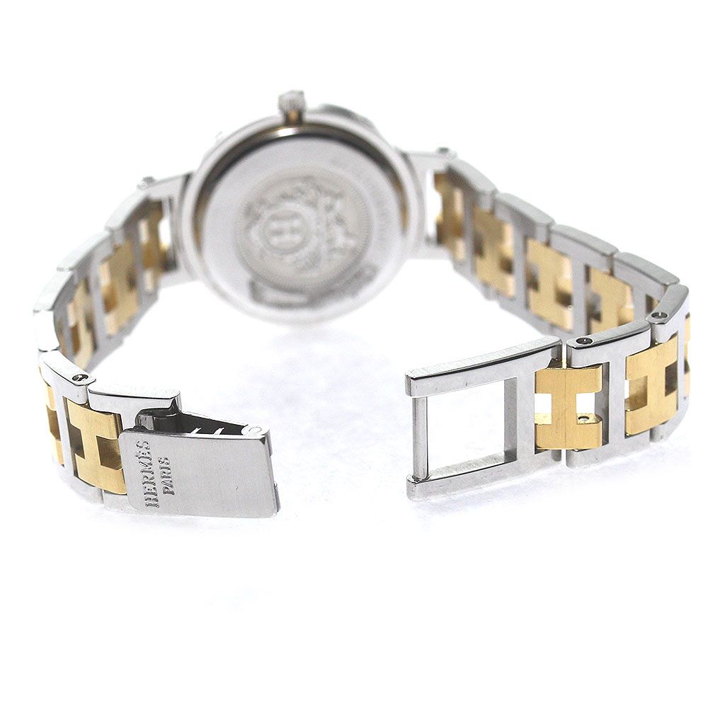 エルメス HERMES クリッパー デイト クォーツ レディース_785457