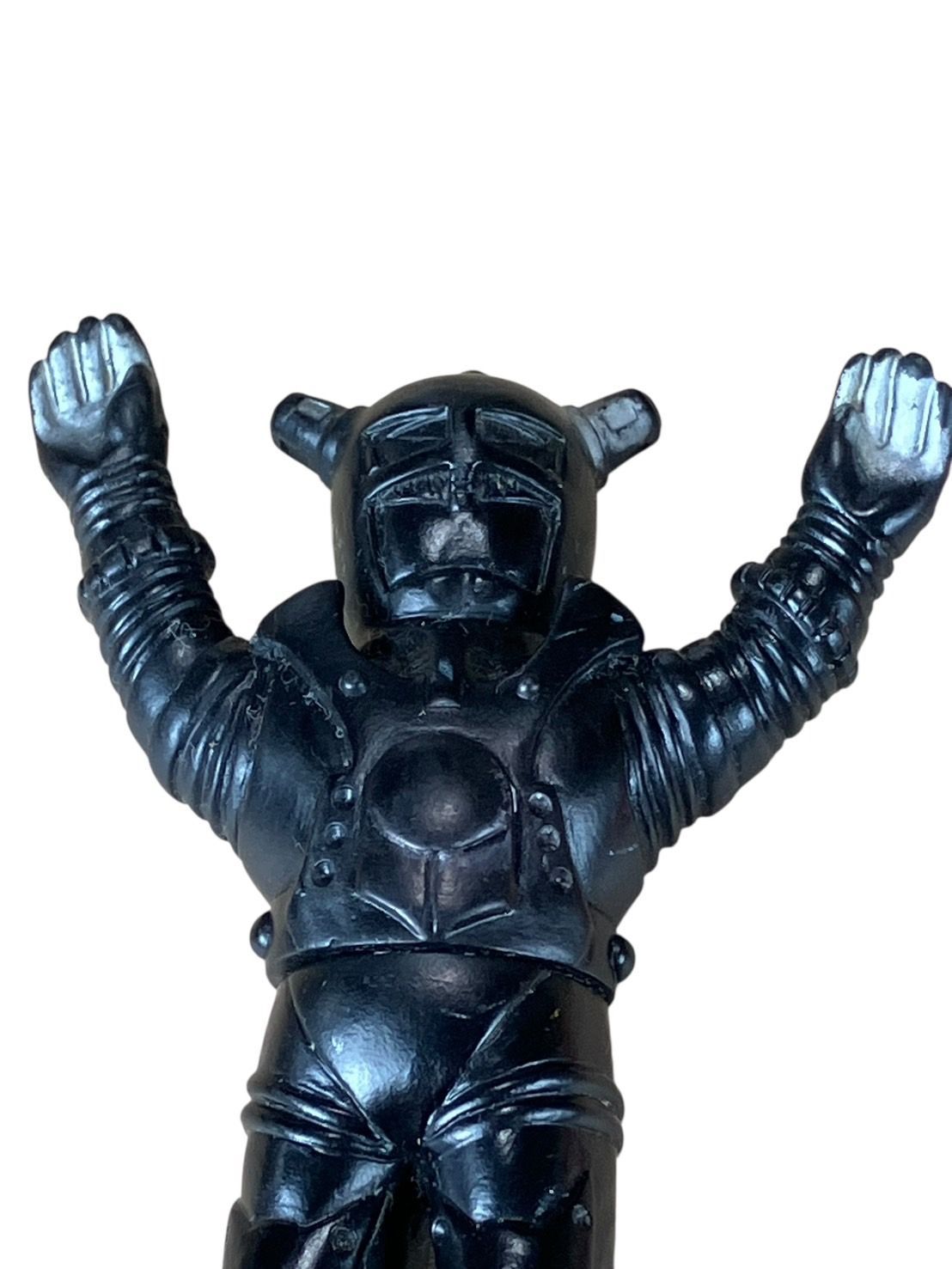 週末値下げ 昭和 当時物　ブルマァク製　　ウルトラセブン　ソフビ ウルトラセブン ブルマァク ソフビ 昭和レトロ 2セット 最終価格