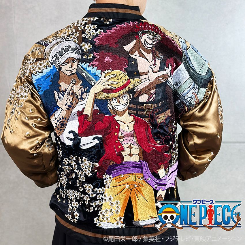 絡繰魂 粋 ワンピース ONEPIECE コラボ スカジャン 最悪の世代