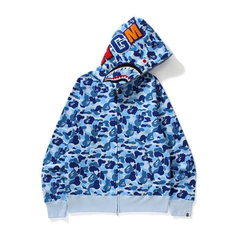 A Bathing Ape 美品シャークパーカー2XL A BATHING APE シャーク パーカー BAPE X GOD SELECTION XXX