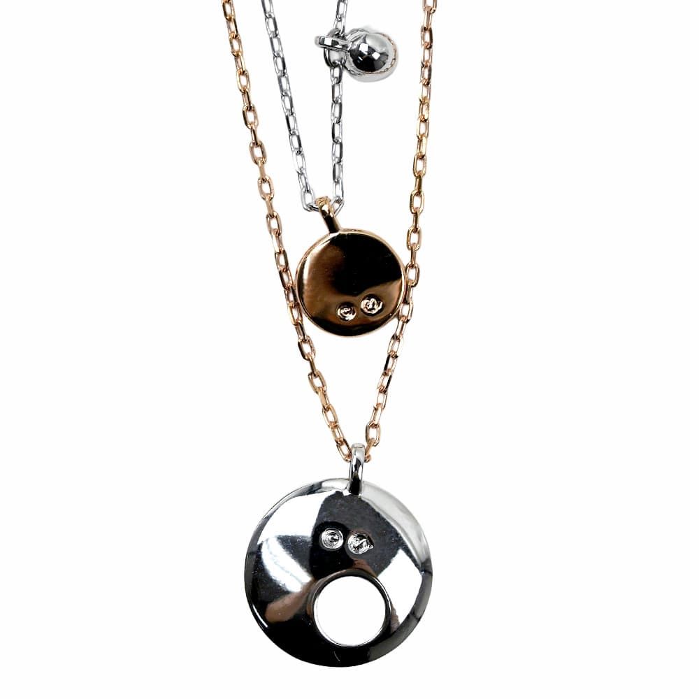 SWAROVSKI レディース シンボル イーヴィルアイ フープ ピアス マルチカラー ローズゴールド調 メッキ SWAROVSKI レディース シンボル イーヴィルアイ フープ ピアス マルチ