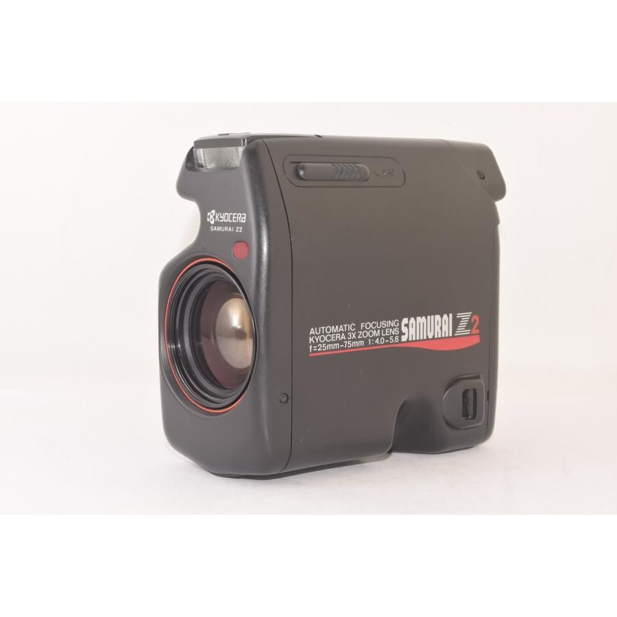 ジャンク品 KYOCERA 京セラ SAMURAI Z2 ハーフサイズ コンパクトフィルムカメラ J2504136