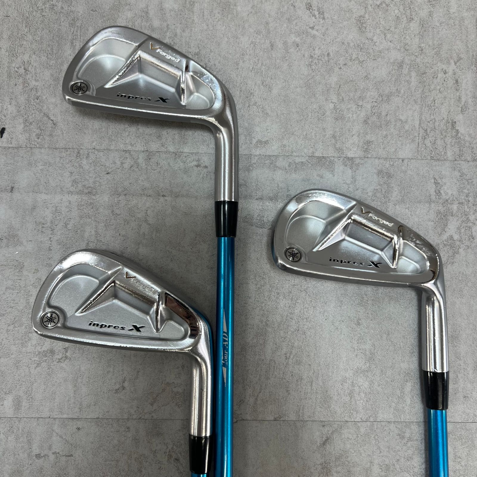 ヤマハ インプレスX V フォージド メンズゴルフ アイアンセット 6本 右利き用 S YAMAHA inpres FORGED