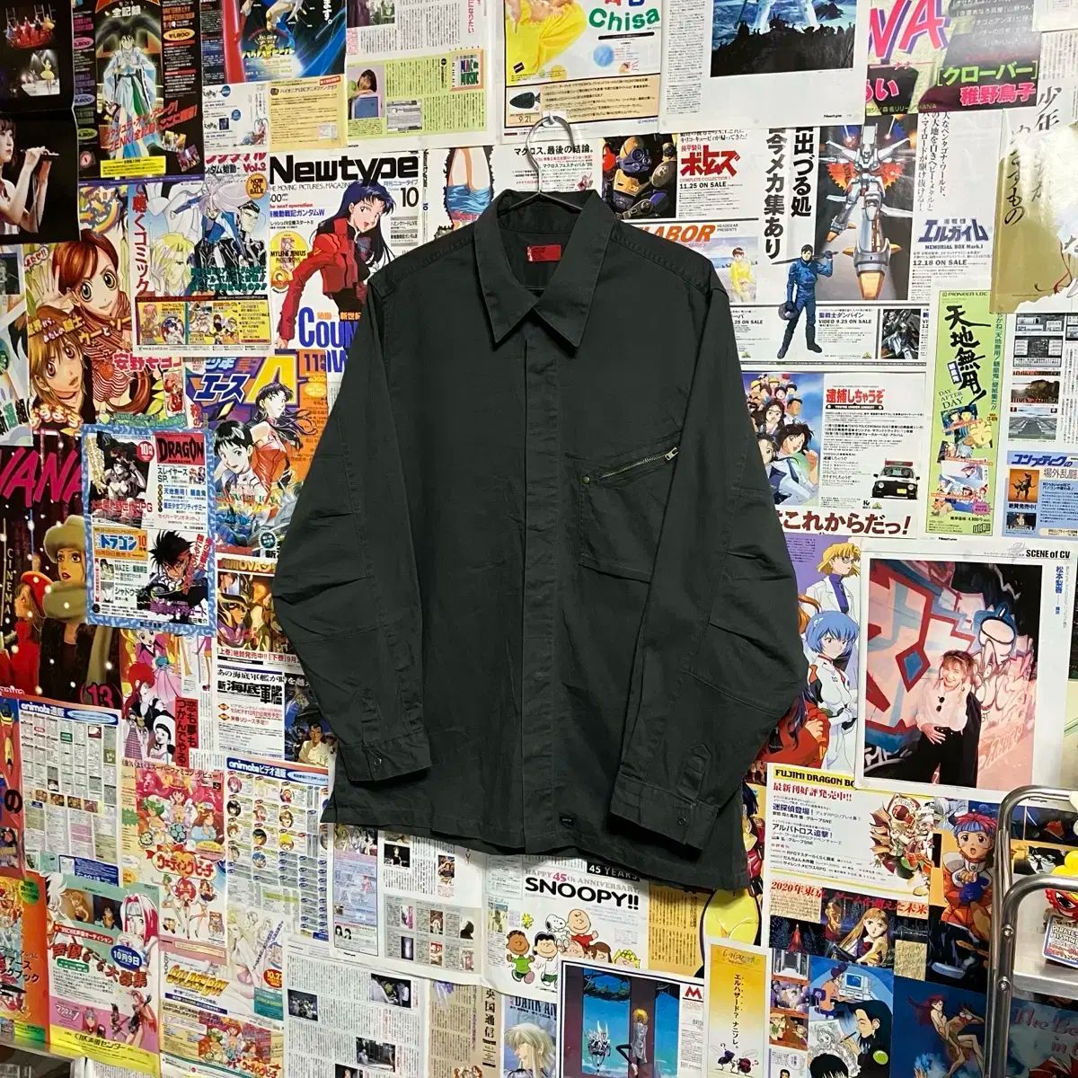 LEVI S リーバイス レッドステップ チャコールグレー ワークシャツ