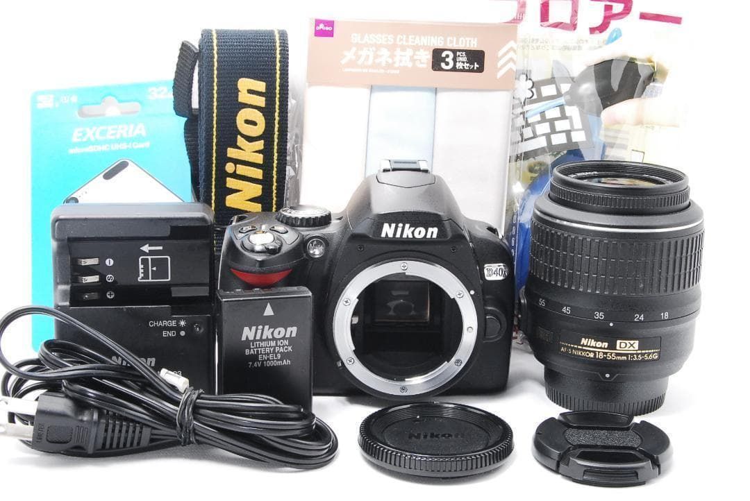 ✨少ないシャッター数 Nikon D40x 一眼レフ カメラ スマホ転送 ニコン