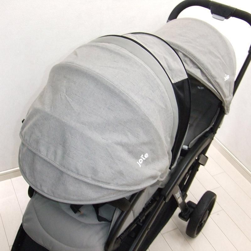 綺麗 二人乗りベビーカー 中古 Joie エヴァライト デュオ 1カ月から3歳 