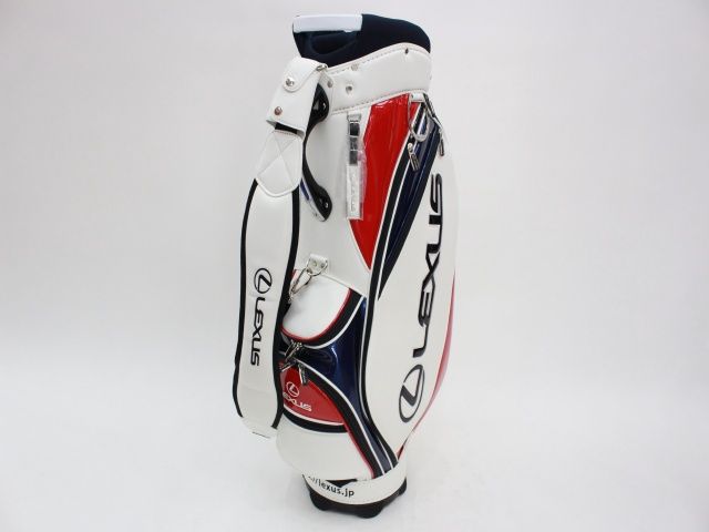 中古】 キャディバッグ その他 【未使用品】 LEXUS レクサス ホワイトx