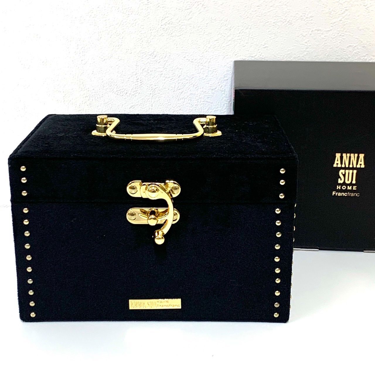 Francfranc ANNA SUI】ジュエリーボックスS/ブラック/未使用品