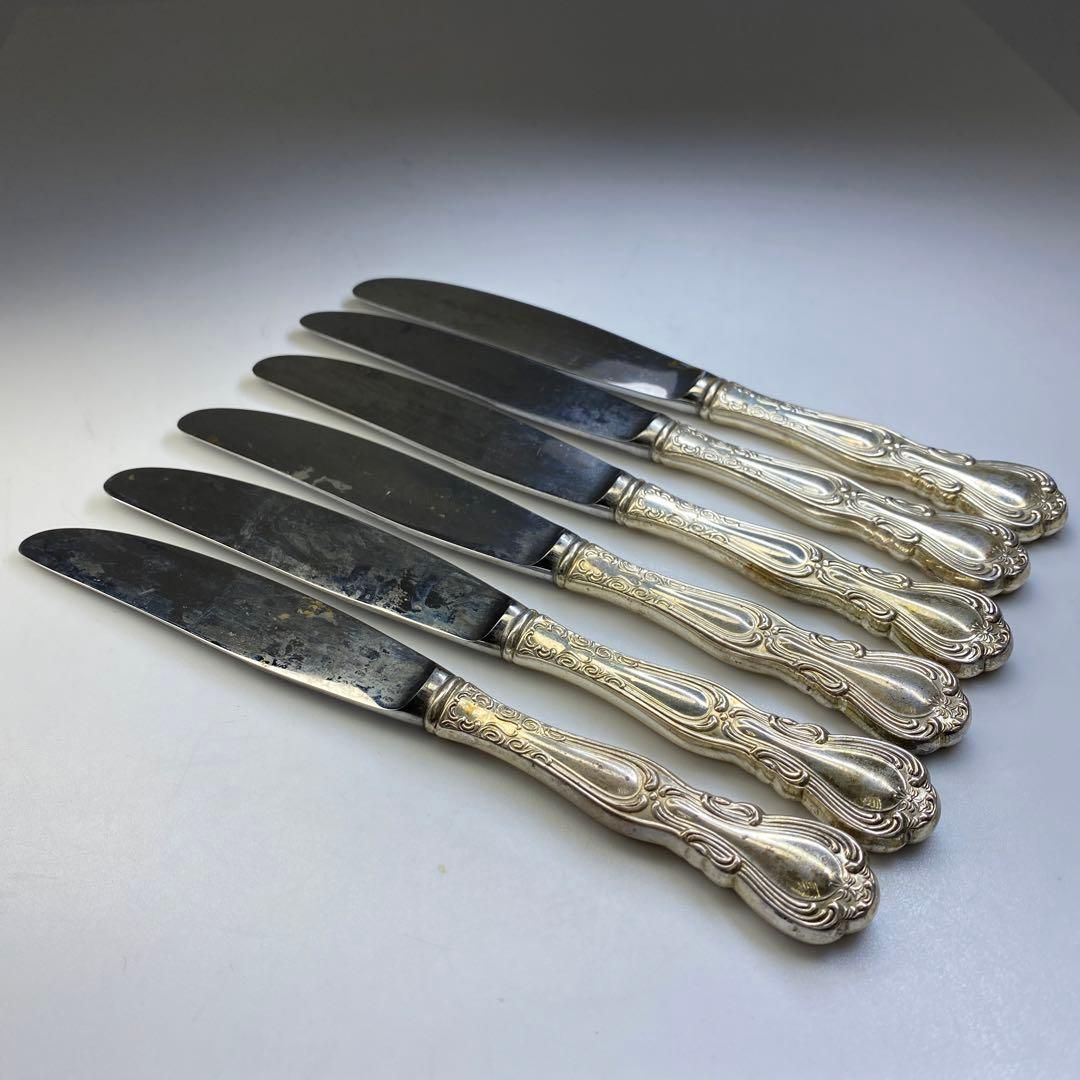 silver950刻印 銀製カトラリー12点セット