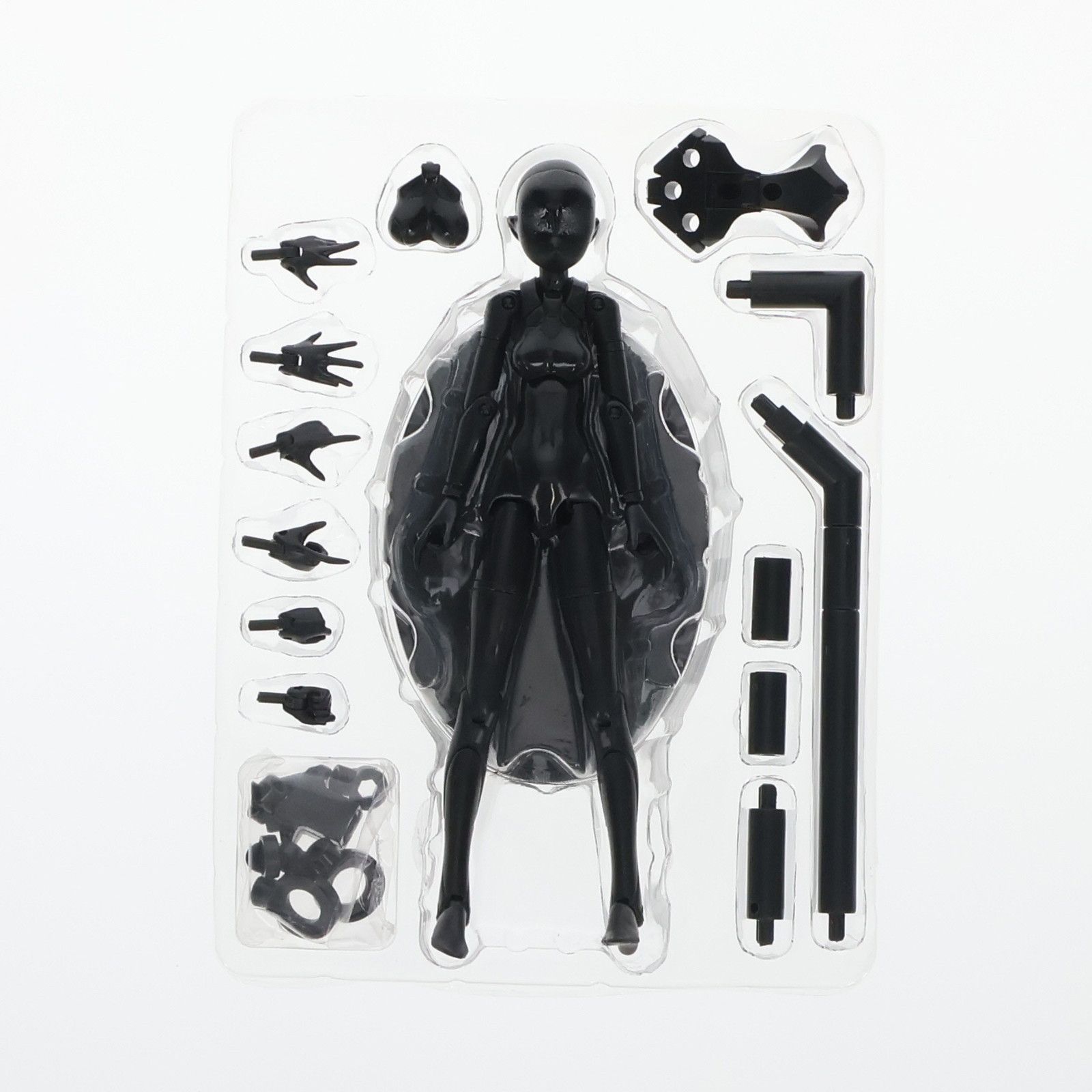 武装神姫(ぶそうしんき) MMS NAKED BLACK 完成品 可動フィギュア