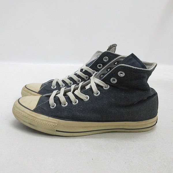 k【27cm】コンバース/CONVERSE 1CK830 ALL STAR 100 OKAYAMA DENIM HI オールスター スニーカー/MENS31【中古】
