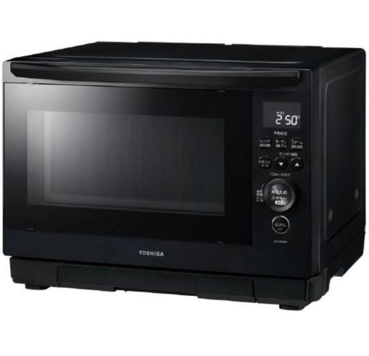 東芝 過熱水蒸気オーブンレンジ e angle select 石窯ドーム ブラック ER-D90AE4 K