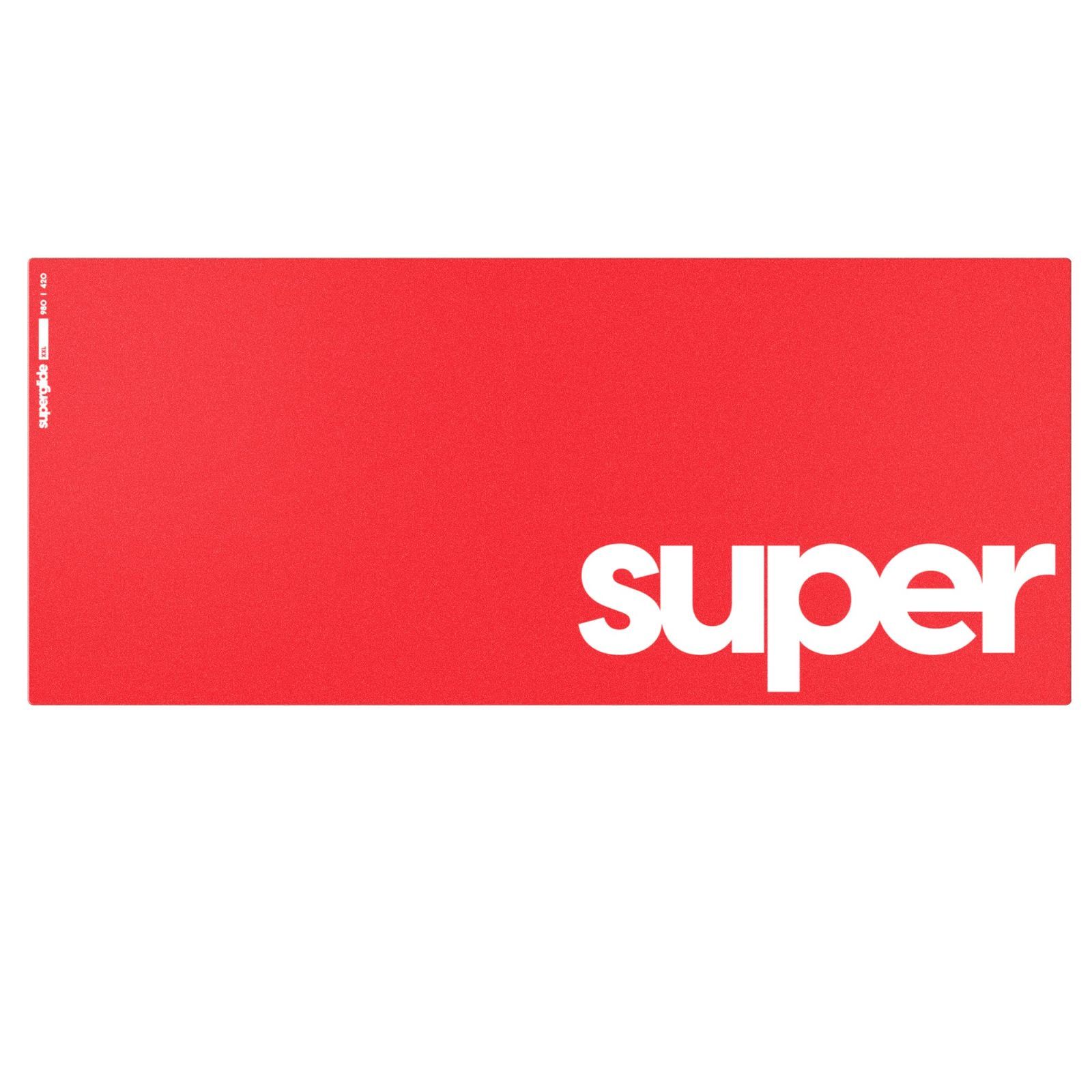 【人気商品】滑り止め ガラスパッド 国内正規品 PAD Superglide 98cm XXLサイズ × ゲーミングマウスパッド 42cm eSports仕様 Gears (XXL Gaming Red) Pulsar