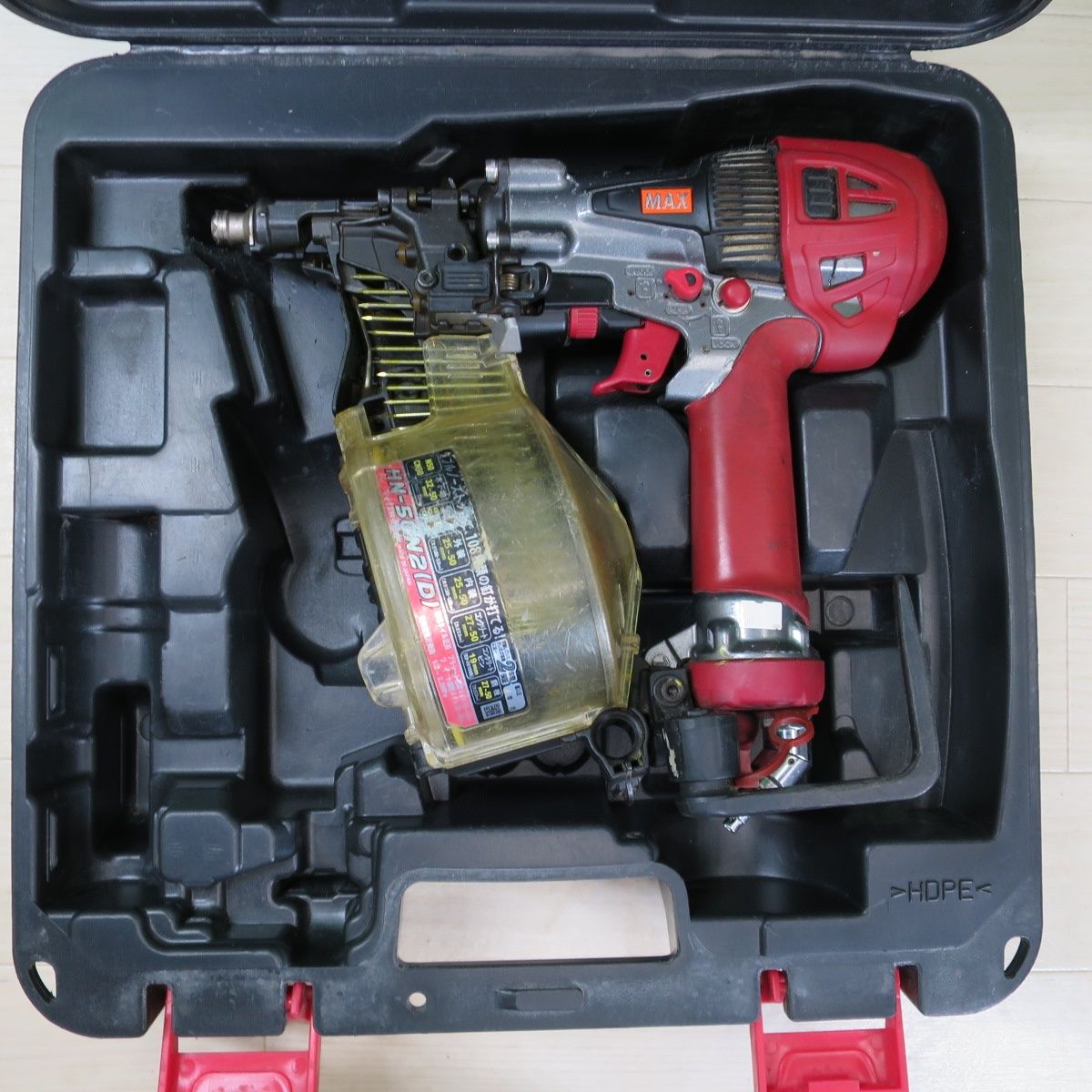 送料無料 MAX マックス 釘打機 スーパー ネイラ HN-50N2 D エアー ツール 工具 釘打ち機 コイルネイラ