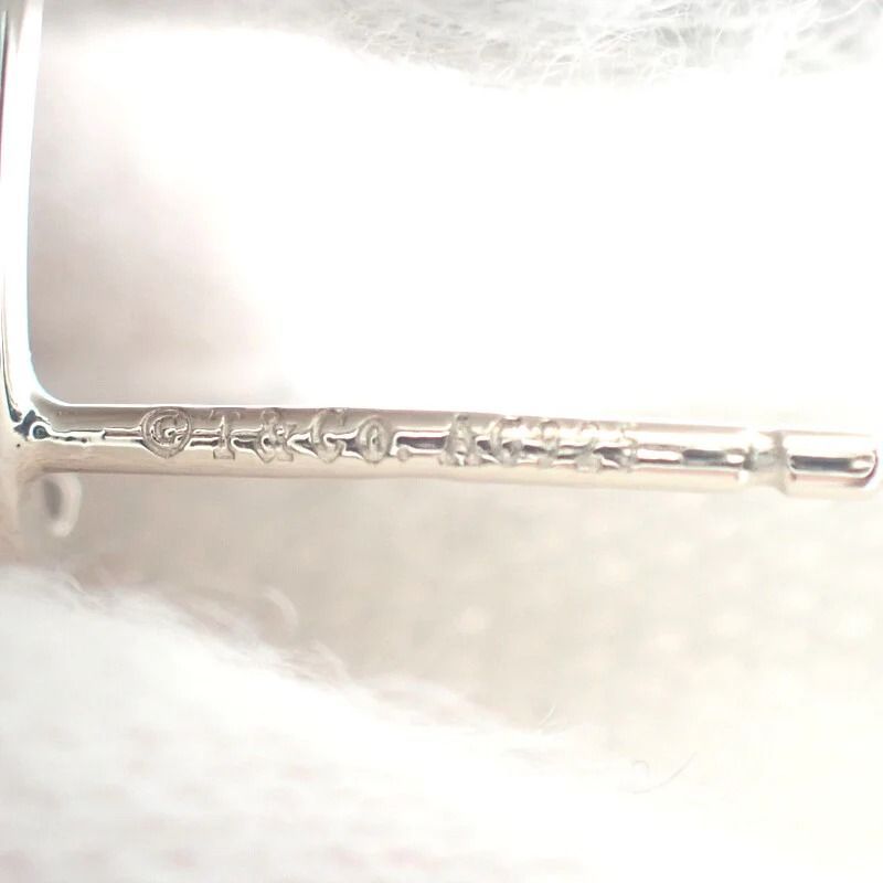 TIFFANY&Co. Tスマイル 保留 ピアス シルバー925 レディース