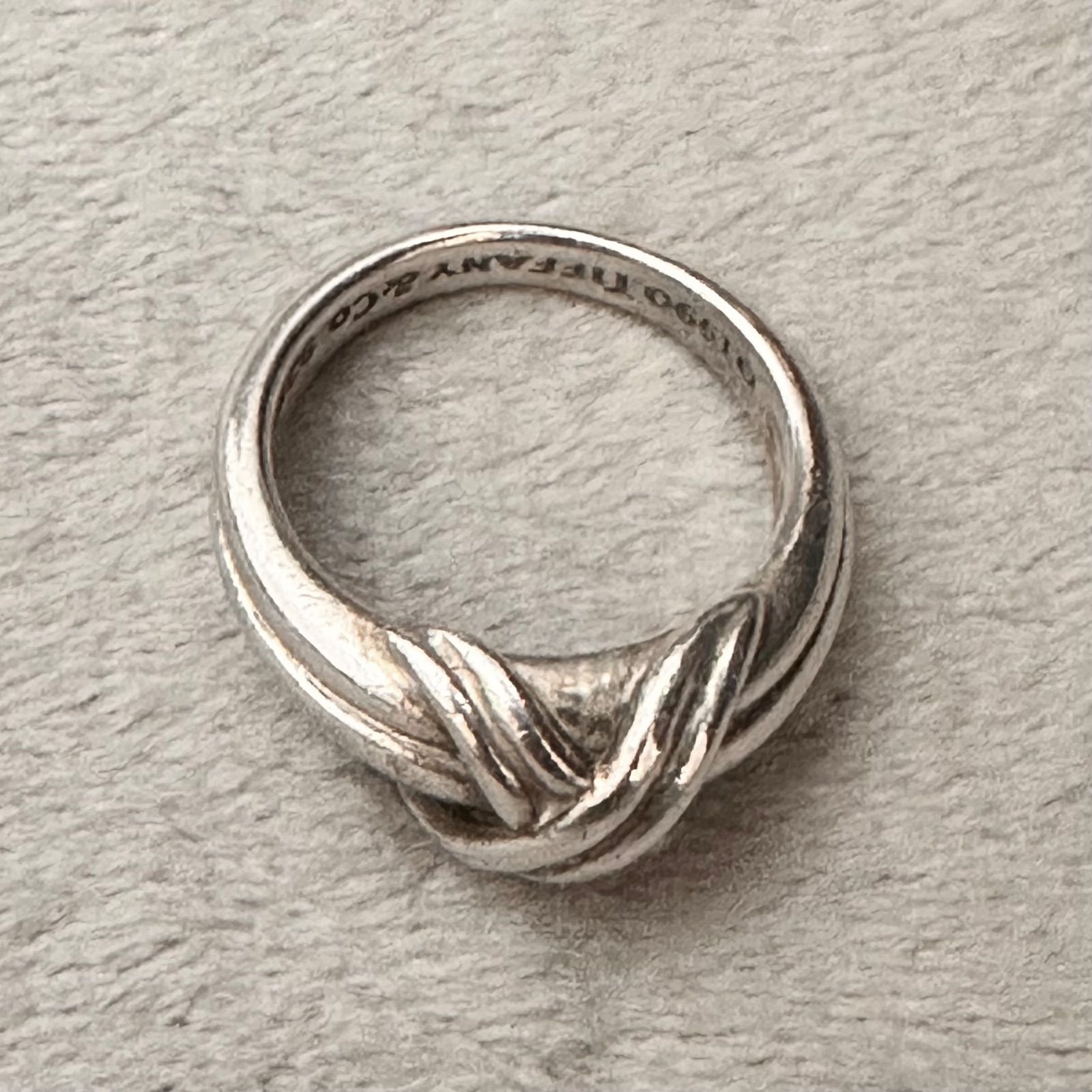 TIFFANY＆CO ティファニー 約12号 シグネチャー クロス リング