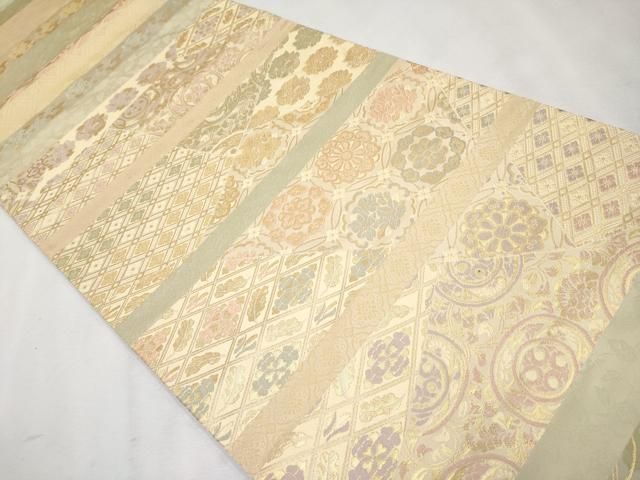 平和屋本店□極上 西陣織 陰山織物謹製 箔屋清兵衛 全通柄袋帯 唐織