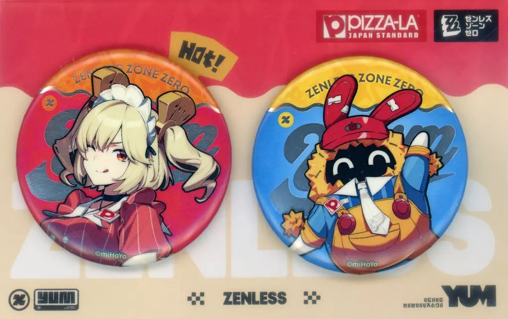 中古】バッジ・ピンズ [単品] バーニス＆ボンプ 缶バッジセット 「ゼン