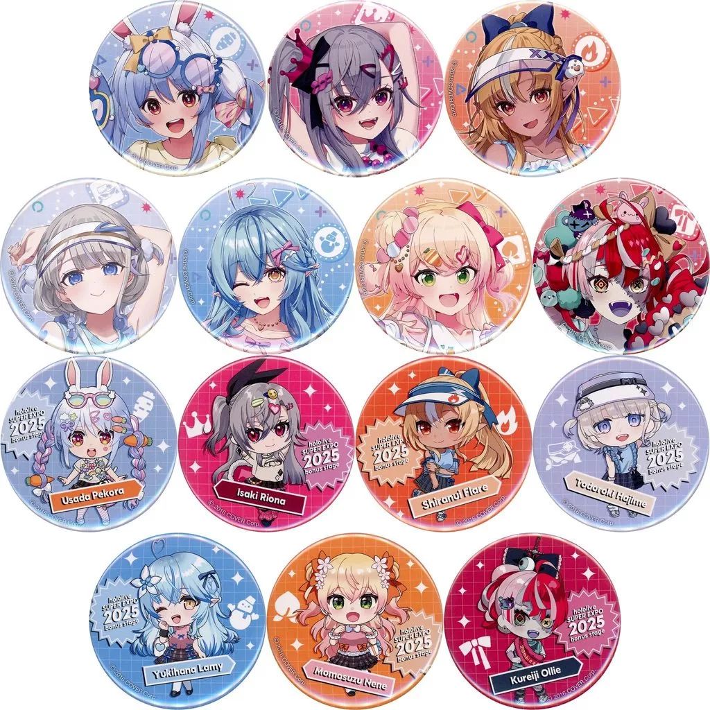 中古】バッジ・ピンズ 全14種セット 「バーチャルYouTuber