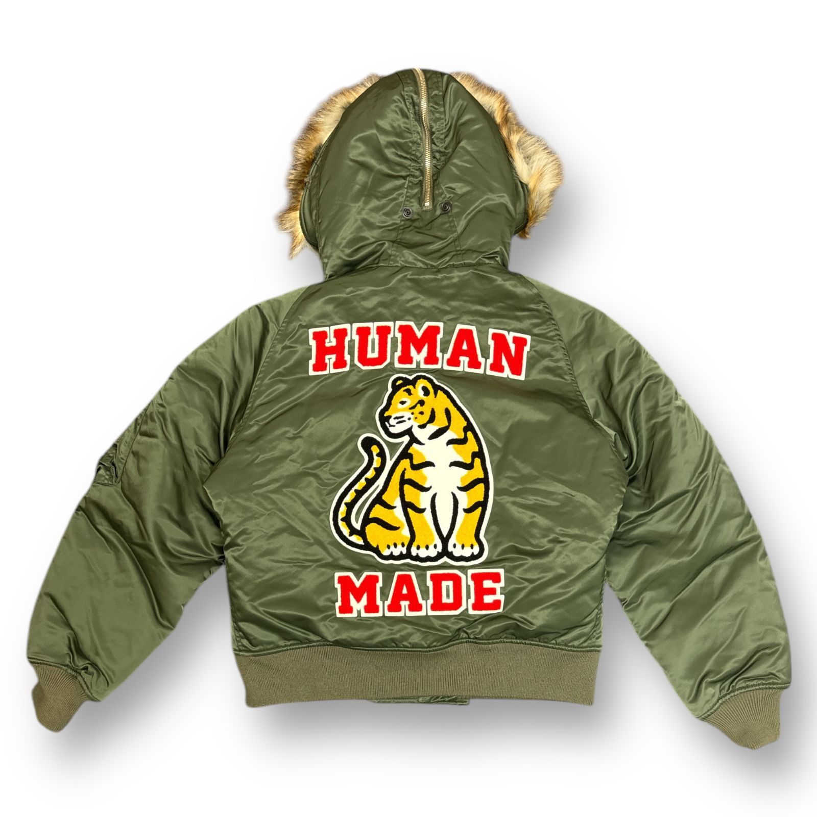 ロッソスタイル N-2B ミリタリージャケット MA-1 ファー付き 新品未使用 backend=imagemagick;version=1;