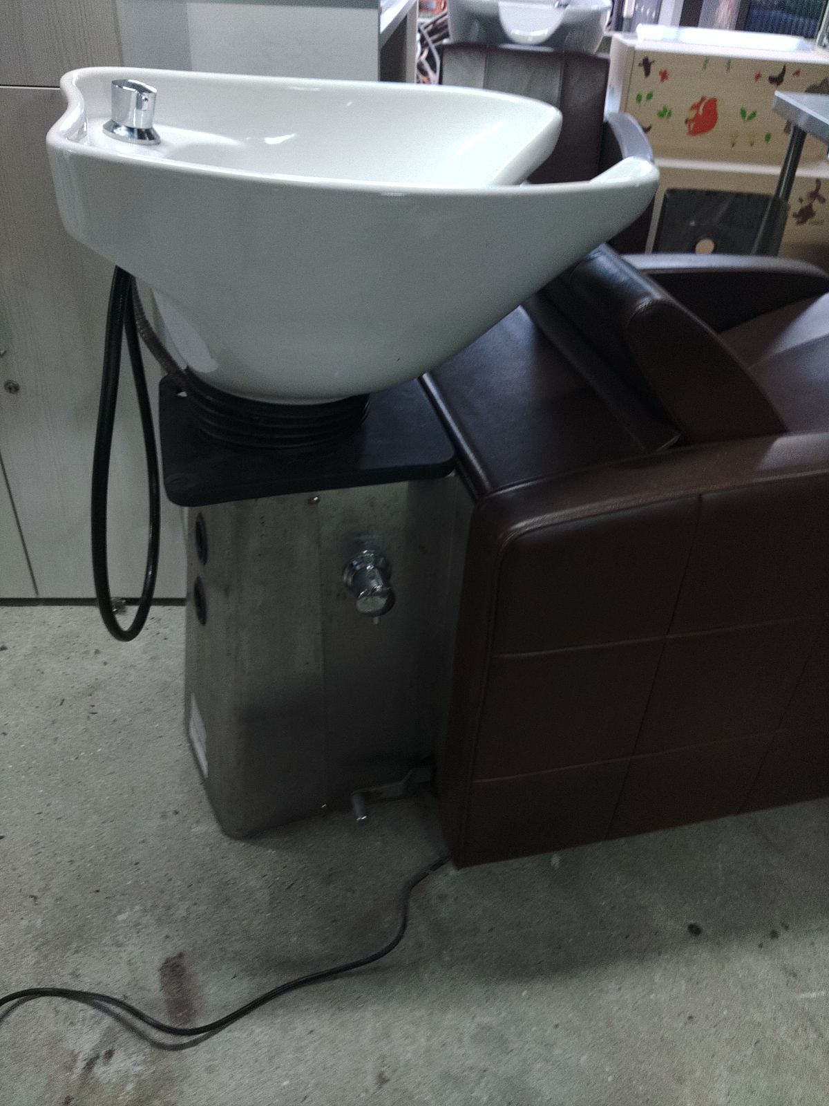 バックシャンプー 電動