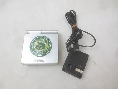ゲーム ゲームボーイアドバンス 本体 SP AGS-001 グロスシルバー 動作品 充電器付き