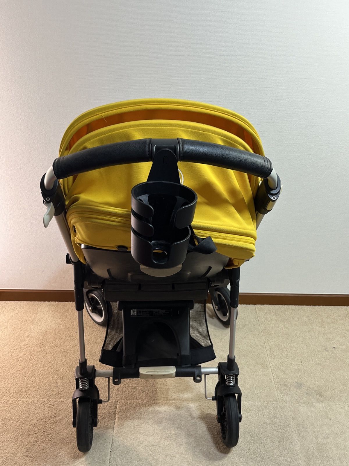 付属品のみ　バガブー ビー5 Bugaboo Bee5 ベビーカー イエロー Bugaboo - 【ドリンクホルダー、スタンド付き】バガブービー5