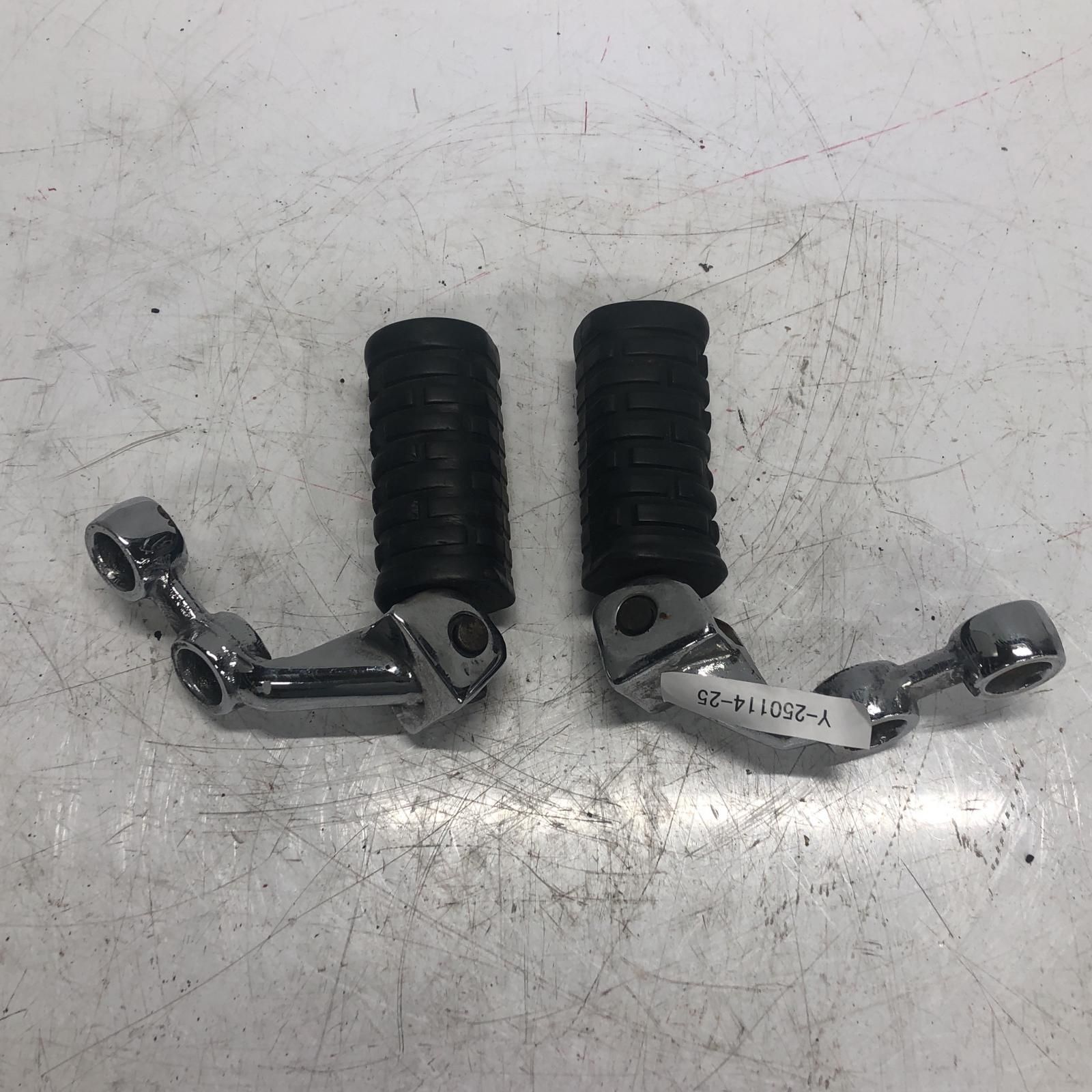 KAWASAKI Z1 KZ900 KZ1000 フロントステップ左右 メッキ加工 カワサキ